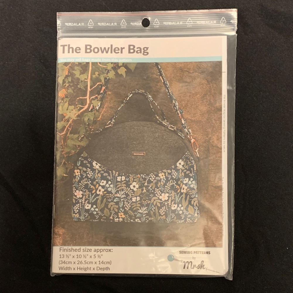 Bowler Bag Sewing Pattern